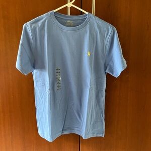 NWT Polo by Ralph Lauren Boys Cotton Jersey Crew T-Shirt Tee in Large (14-16)